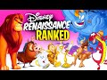 Ranking Disney S Renaissance Films 1989 To 1999
