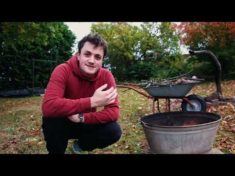 Biochar self-made in 3 STEPS (for Terra Preta) 🔥