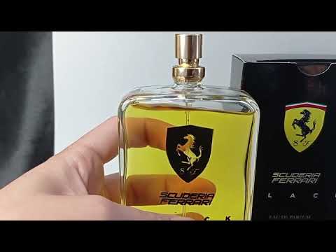 PERFUME INSPIRAÇÃO SCUDERIA FERRARI BLACK EAU DE PARFUM 100 ML + PROVADOR