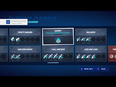 How to Complete the "CHOMP!" Punchcard (Fortnite)