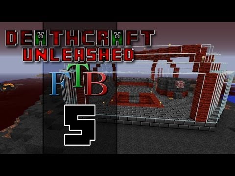 DeathCraft FTB Unleashed SMP - Ep 5 - Ghetto Power!