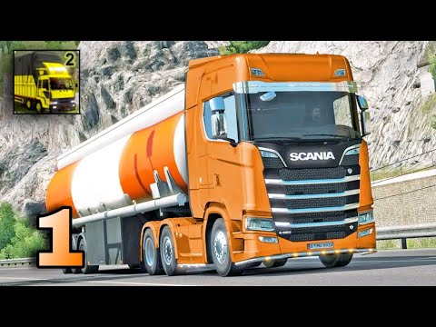 Euro Truck Transport Simulator 2: Cargo Truck Game Gameplay (Android/Ios) - PJ Solution