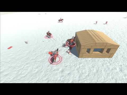 8 Romanus snow vs all units - Animal Revolt Battle Simulator