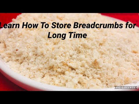 How To Store Homemade bread crumbs For Long Time #Shorts #homemade #breadpreservation