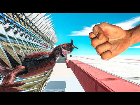 Who Can Overcome the Spinosaurus Traps ? - Animal Revolt Battle Simulator