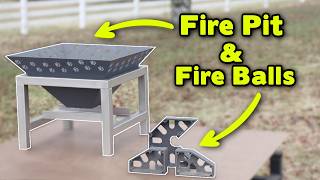 Fire Pits and Fireballs! With the xTool Metal Fab