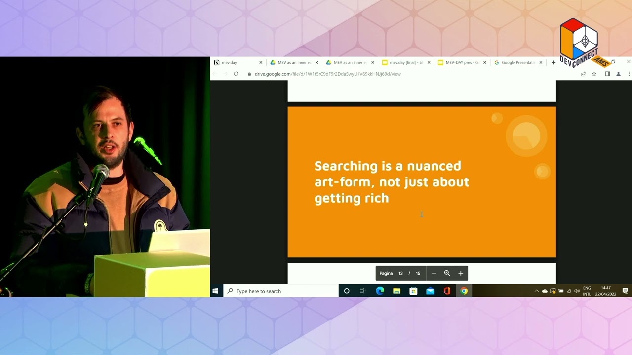 MEV as an inner experience  - Nathan Worsley (DeFi Cartel)