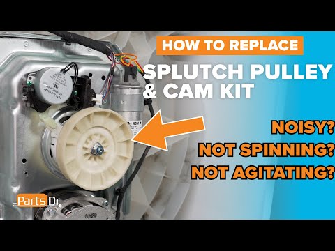 Noisy & Not Agitating or Spinning? Replace the Splutch Kit on your Whilrpool Maytag Amana Washer