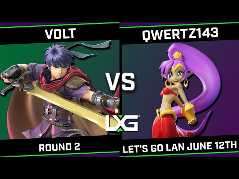 Volt (Ike/Link) vs qwertz143 (Mii Gunner) - LXG Let's Go LAN June 12th