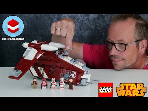 Vidéo LEGO Star Wars 75354 : La canonnière de Coruscant