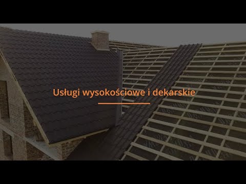 Alp Dach Usługi Wysokościowe i Dekarskie Robert Białkowski - video