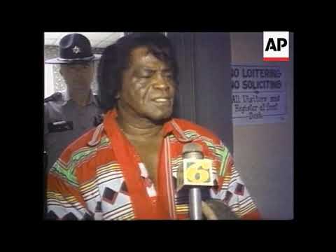 James brown wife in hospital