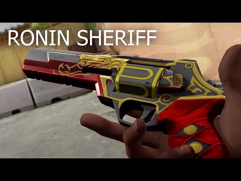 Valorant | "Ronin" Sheriff Skin Gameplay