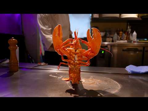 $120 A5 Wagyu & Live Lobster Teppanyaki