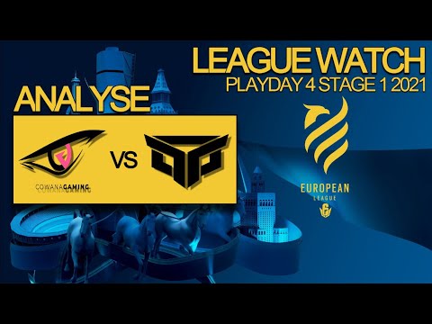 Analyse: Cowana vs TrainHard EU League 2021 Playday 4 Stage 1 | League Watch