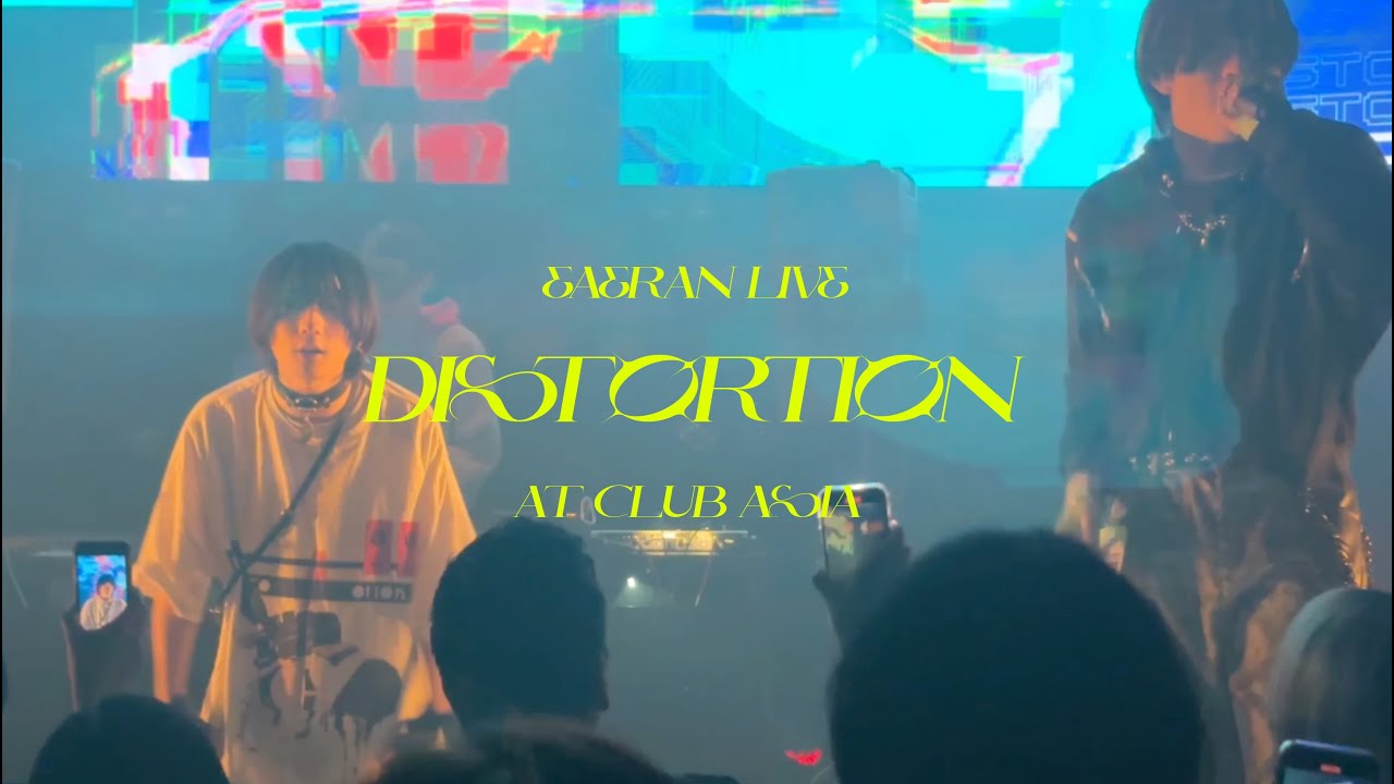 EAERAN Live “DISTORTION” at Club asia
