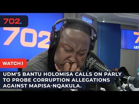UDM's Bantu Holomisa calls on Parly to probe corruption allegations against Mapisa-Nqakula.