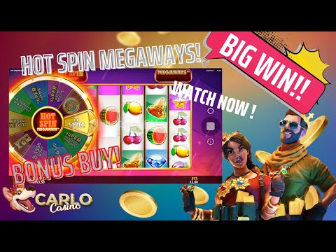 BIG WIN HOT SPIN MEGAWAYS | #SLOT ONLINE ITALY | EXCLUSIVE | EPIC WIN | BONUS BUY SLOT!
