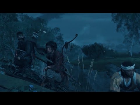 Ghost of Tsushima mask on gameplay walkthrough - Main Story #14 The Coward of Yarikawa