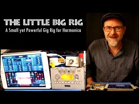 THE LITTLE BIG RIG! - Compact yet Powerful Gig Rig for Harmonica - Brendan Power