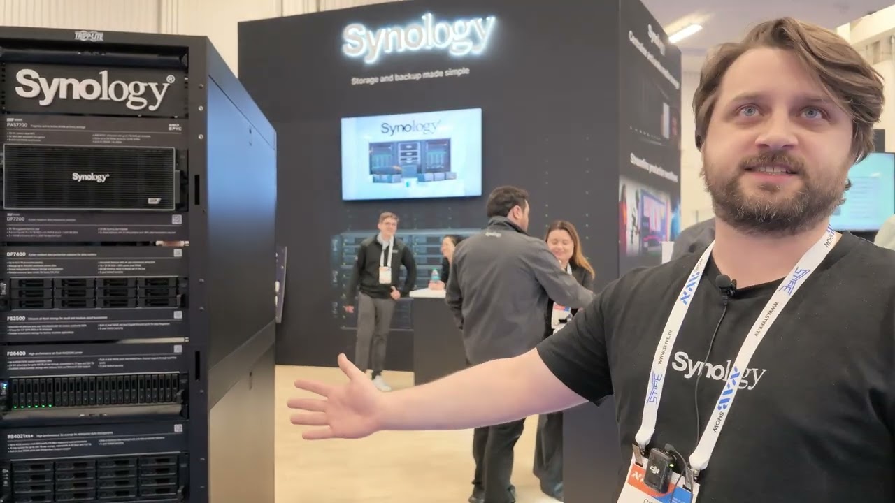 Synology at NAB 2026: Tiering Links PAS7700 NVMe, FS6400 Editing and HD6500 Archive