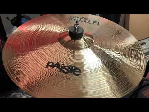 Paiste 14" Sound Formula Heavy Hi Hats - Excellent - 1990's - VIDEO image 10