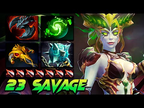 T1.23savage Queen of Pain - NO MERCY - Dota 2 Pro Gameplay [Watch & Learn]