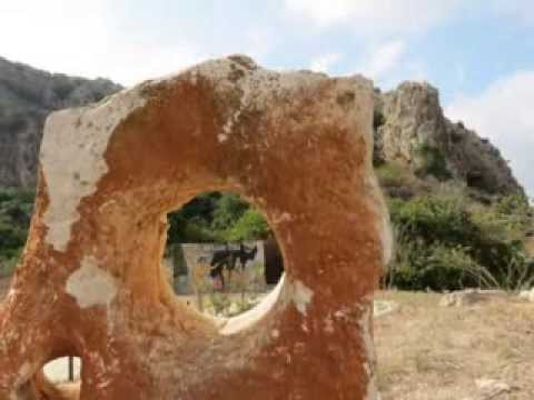 Homens das cavernas no Monte Carmelo, Israel