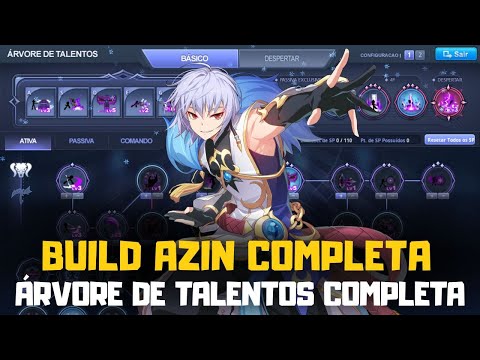 Build DEFINITIVA do Azin| Arvore de Talentos, Runas, Despertar e Equipamentos - GC Classic
