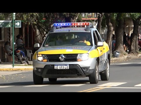 Unidad de Tránsito Pergamino anunciando el paso de la Doble Bragado 2025