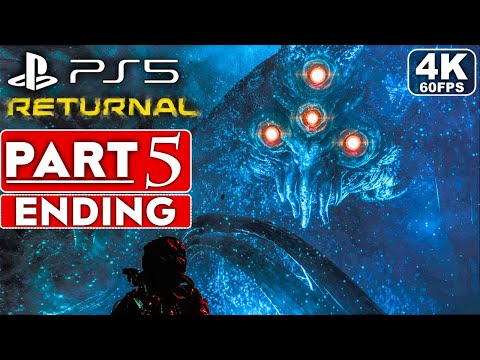 RETURNAL PS5 ENDING Gameplay Walkthrough Part 5 BOSS FIGHT [4K 60FPS] - No Commentary (FULL GAME)