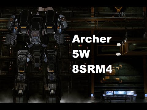 MechWarrior Online : ARC-5W "Solid Rain" (8xSRM4, STD295)