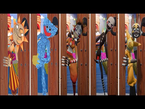 Everyone kicks Gregory from the daycare & jumpscare - Five Nights at Freddy's: Security Breach