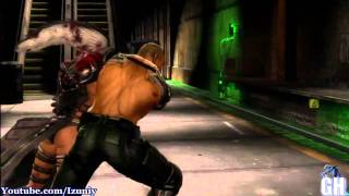 Mortal Kombat 9 The Subway Fatality "Stage Fatality"