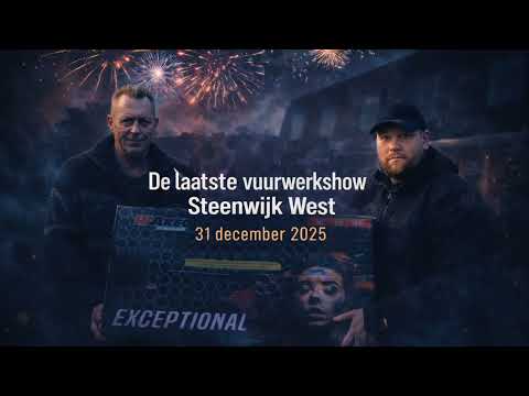 De laatste Vuurwerkshow -  Steenwijk west 