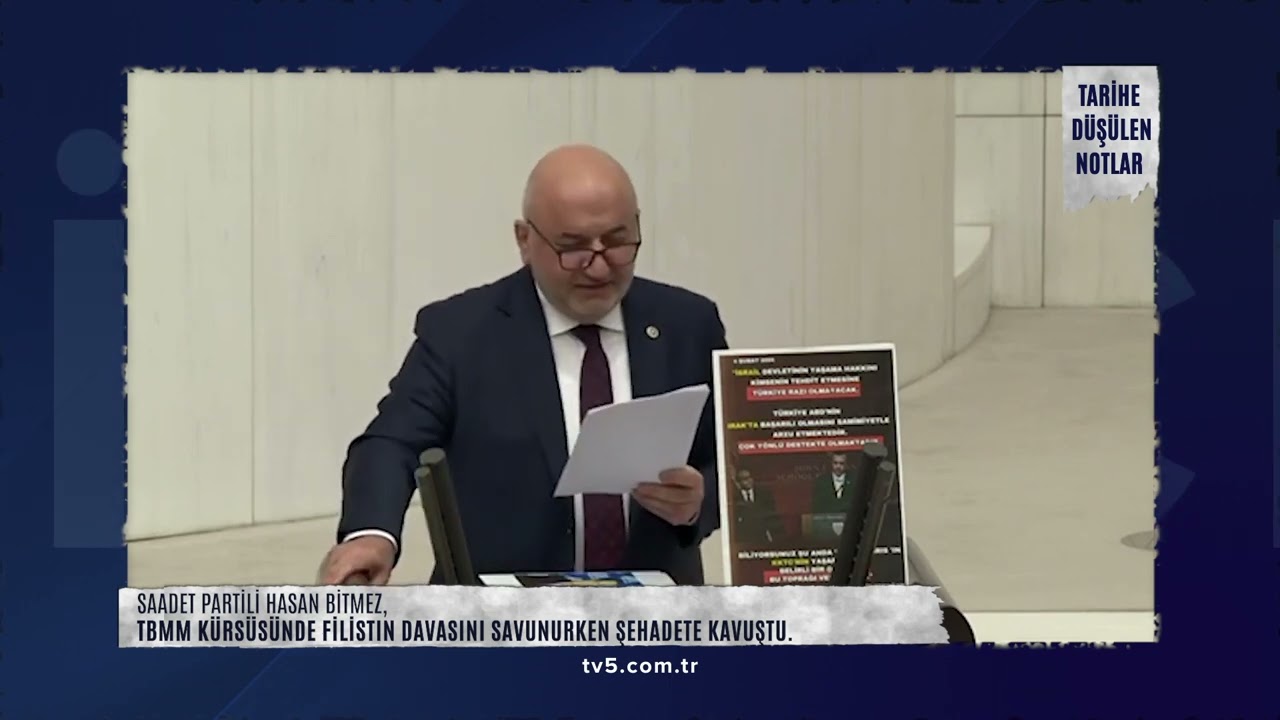 08 - Tarihe Düşülen Notlar | TBMM Kürsüsünde Filistin Davasını Savunurken Şehadete Kavuştu