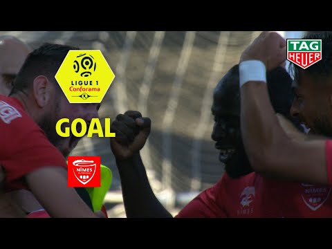 Goal Sada THIOUB (4') / Angers SCO - Nîmes Olympique (3-4) (SCO-NIMES) / 2018-19