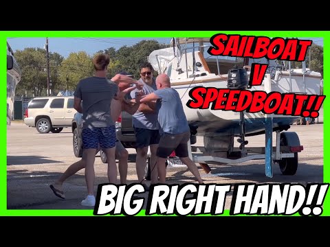 Crazy Day At The Ramp!! Speed Boat v Sailboat Captain!!