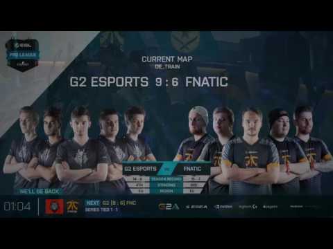 ESL Pro League Season 3 Finals Highlights | G2 Esports vs. Fnatic | Game 3 of BO3 | Train