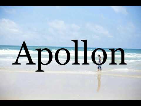 How To Pronounce Apollon🌈🌈🌈🌈🌈🌈Pronunciation Of Apollon