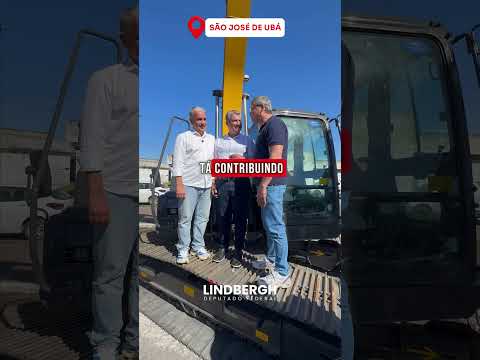 Mais máquinas para São José de Ubá! 🚜 #shorts