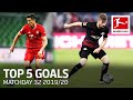 Werner, Lewandowski, Diaby & More - Top 5 Goals on Matchday 32