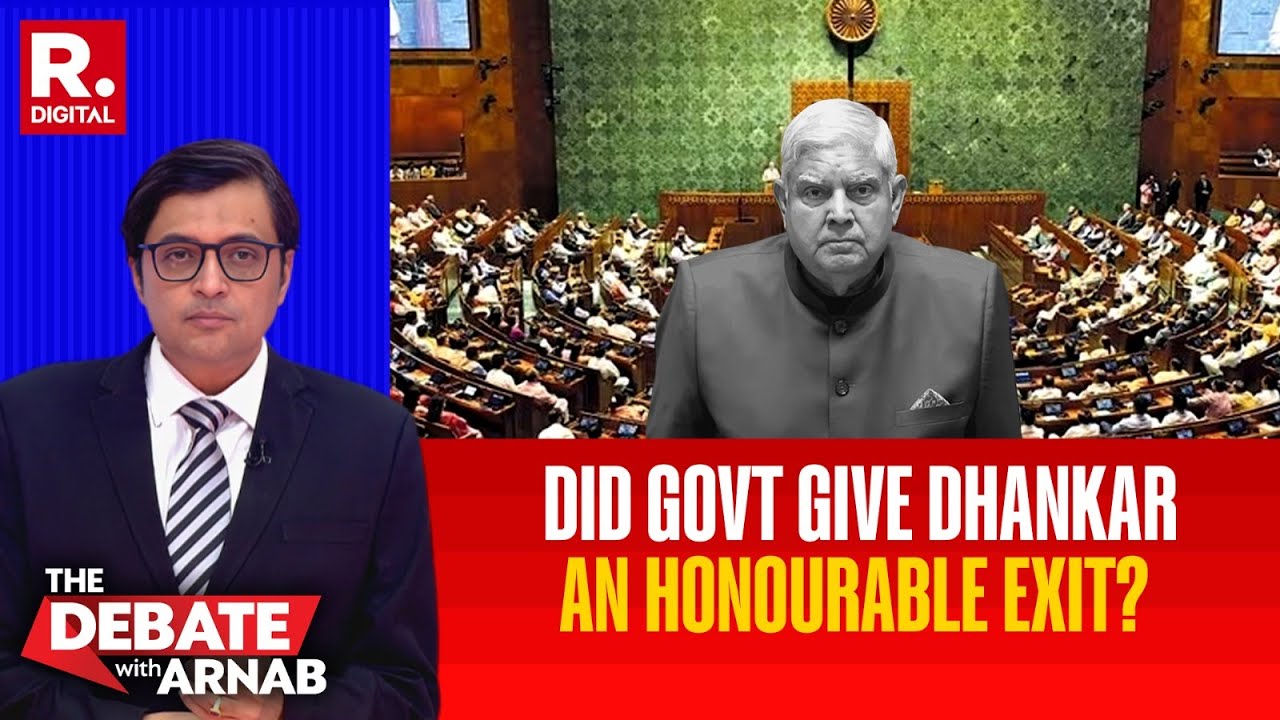 Arnab Asks: Where Blank Papers Signed In Parliament To Impeach Justice Varma Or Force Dhankhar To?