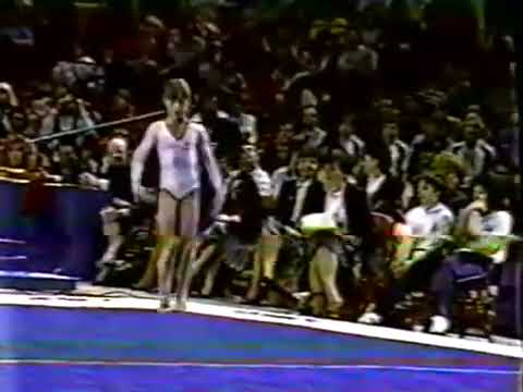 1984 American Cup Finals   Eugenia Golea ROM FX 9 90