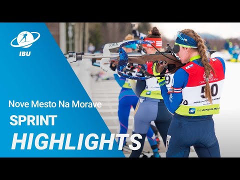 IBU CUP 21/22 Nove Mesto Second Women Sprint Highlights
