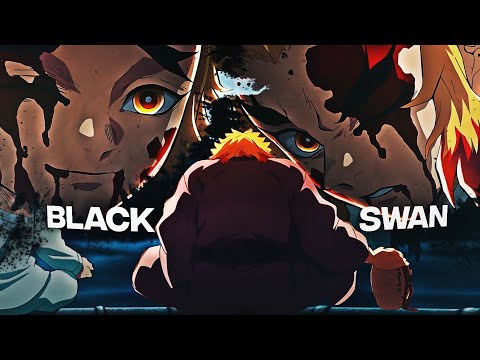 「Black Swan 🖤🦢」Demon Slayer「AMV/EDIT」4K