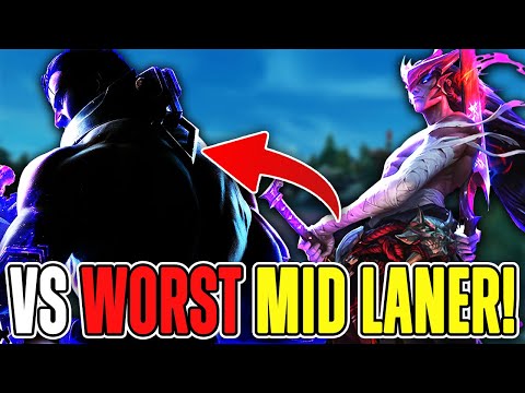 How To 1vs9 The STRONGEST Mid Laner In The GAME With Yone! - League of Legends