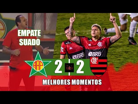 Portuguesa - RJ 2 x 2 Flamengo - Melhores Momentos - ( Completo ) - Campeonato Carioca 2021