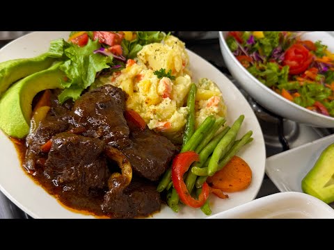 Stewed Beef (Jamaican Style) Beef Stew