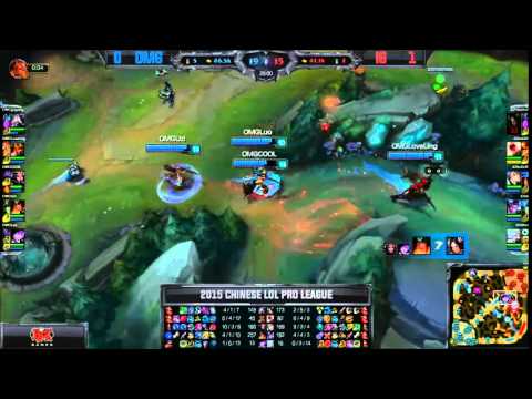 OMG (Uzi Vayne) VS GT (Tale Corki) Game 1 Highlights - 2015 LPL Spring W4D3